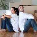 Young Couple Moving House