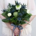букет от мужчины в день свадьбы, неожиданный сюрприз любимой 15