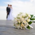 букет от мужчины в день свадьбы, неожиданный сюрприз любимой 7