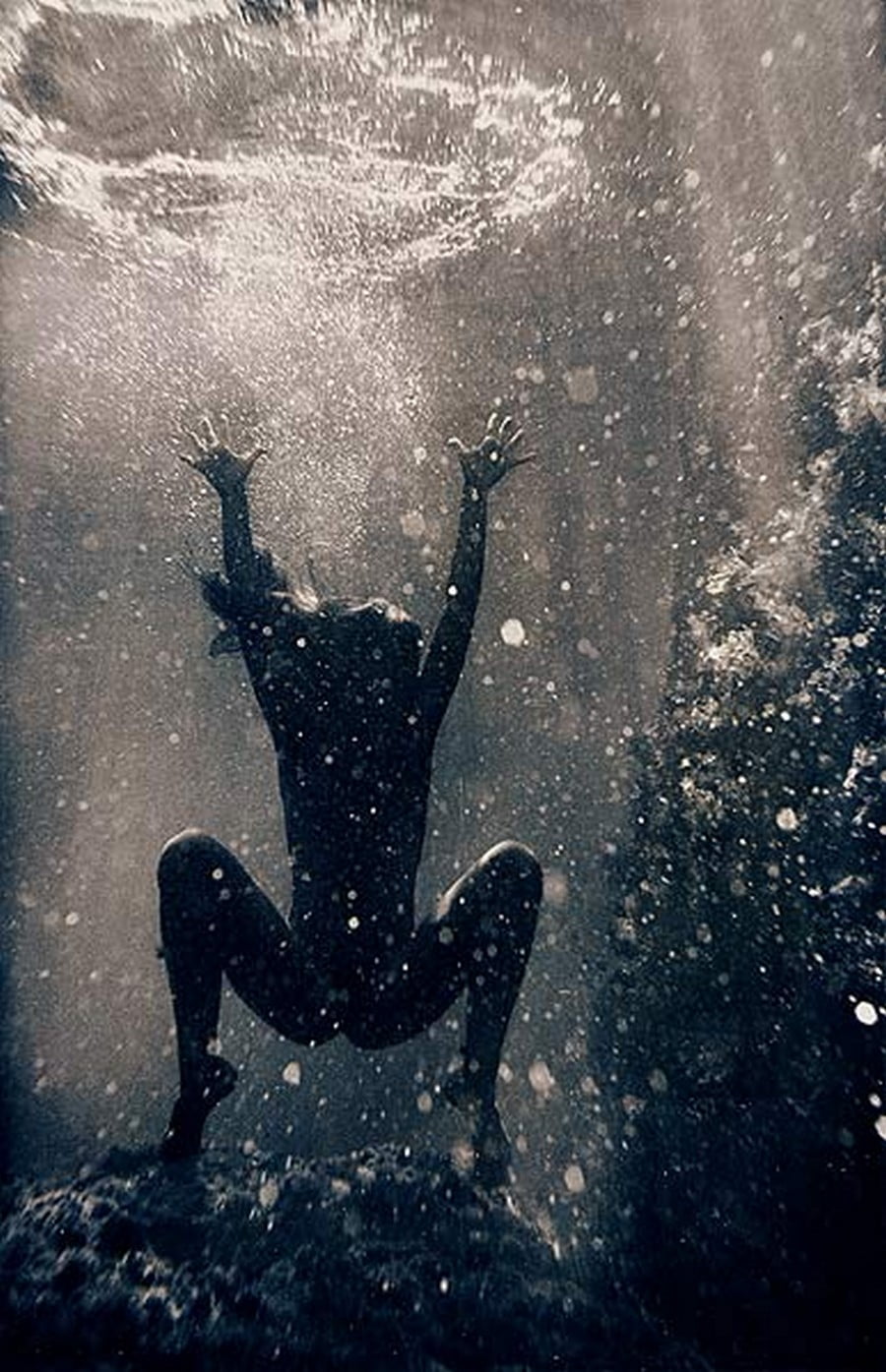 На одном дыхании... подводная фотография Валерия Анзылова