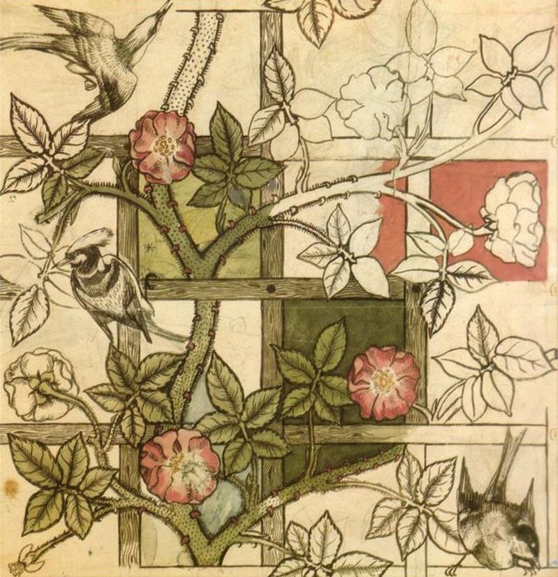 Текстильный дизайн Уильяма Морриса (William Morris)