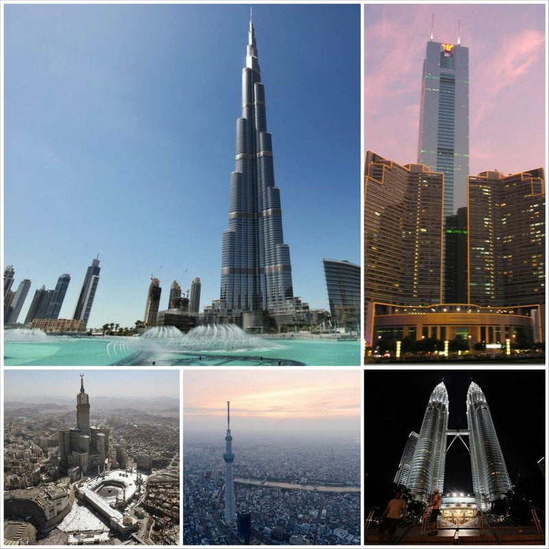 Имена самых высоких зданий планеты
