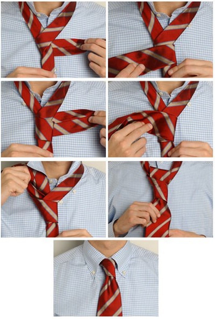 Популярные способы завязывания галстука 3