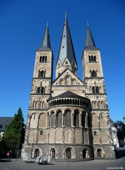 Боннский кафедральный собор и виды Германии