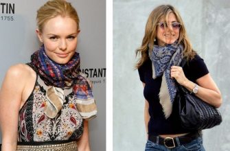 Как правильно носить шарфы