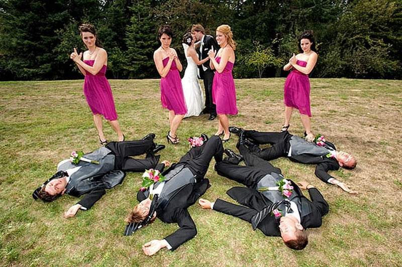 Красивое фото со свадьбы - свежие идеи для фотографа