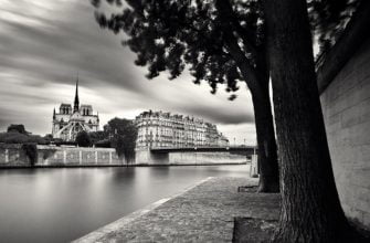 Черно-белые фото Парижа Damien Vassart