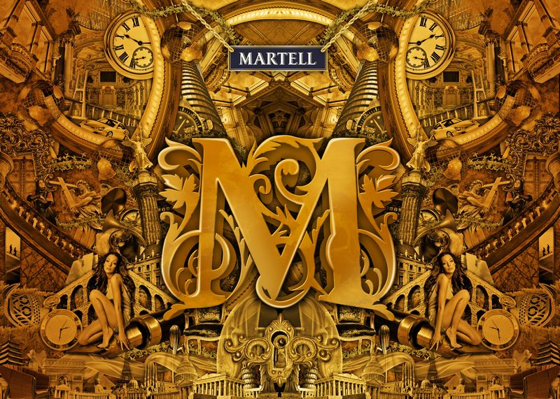 Martell - креативная реклама коньяка с историей