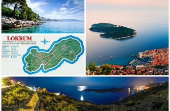 Достопримечательности Хорватии - остров Локрум