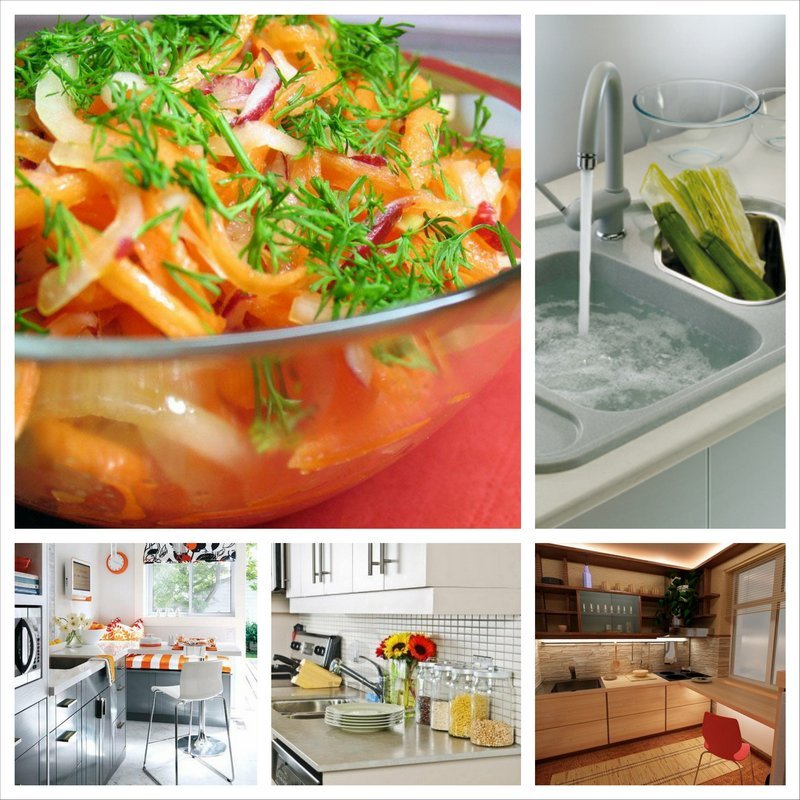 Дизайн интерьера маленькой кухни для вегетарианца 15