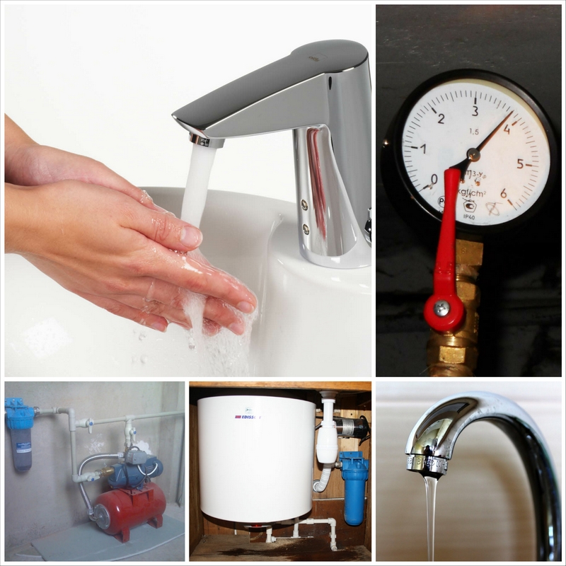 Проверить состояние водопроводных труб и сантехники