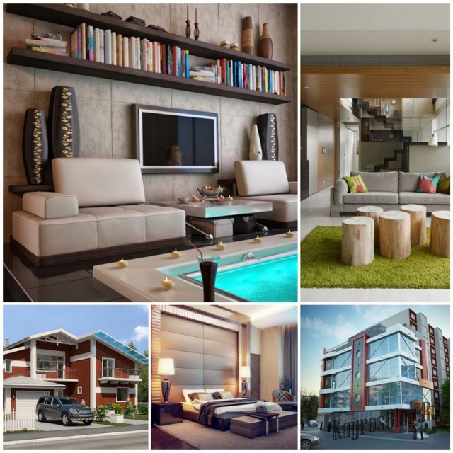 3d визуализация интерьера и архитектурных проектов