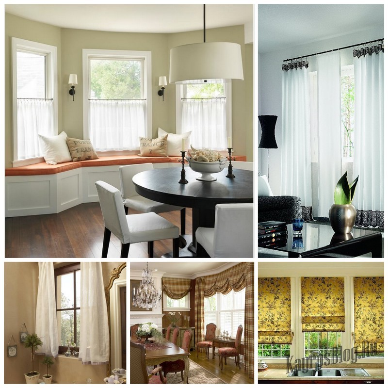 Шторы на окнах -  удобный способ улучшить современный домашний декор