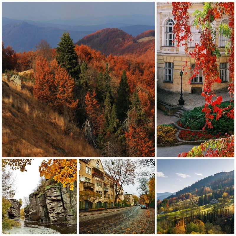 Осенний отпуск в Украине - куда поехать
