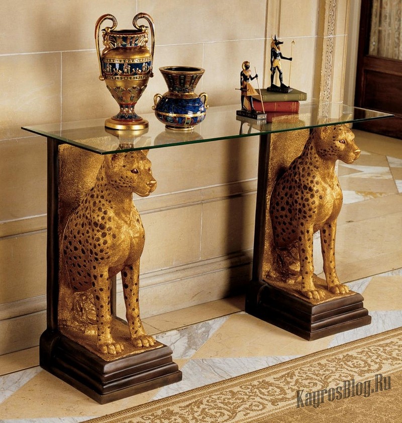 Интерьерные украшения в египетском стиле
