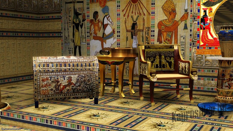 Интерьерные украшения в египетском стиле