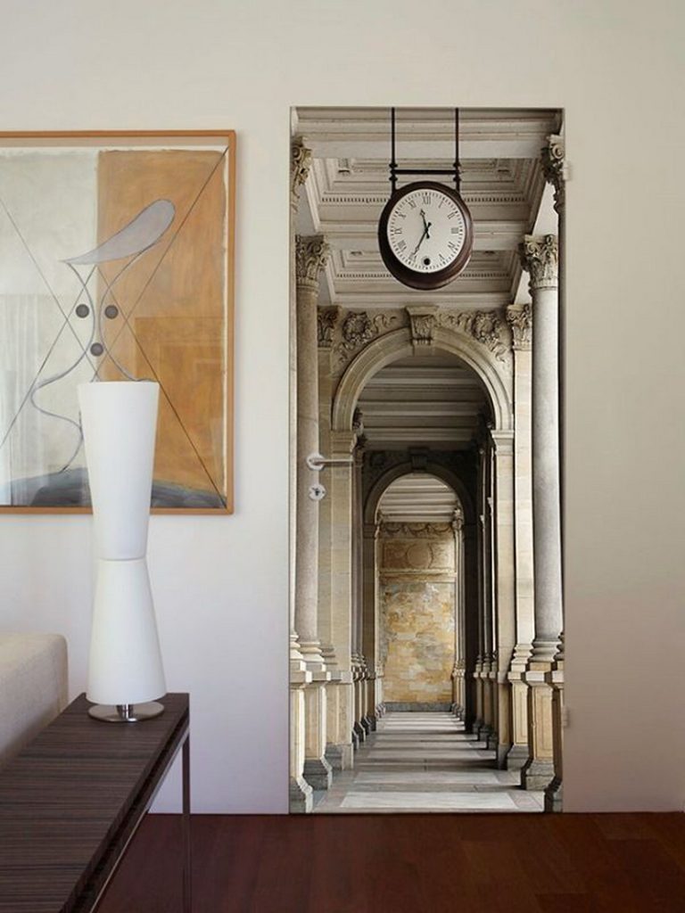 Клеим фотообои на стену - расширяем пространство