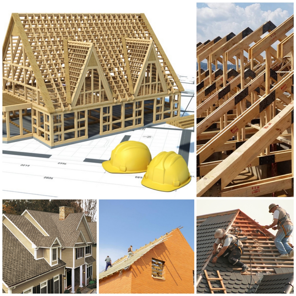 Технология строительства крыши дома своими руками