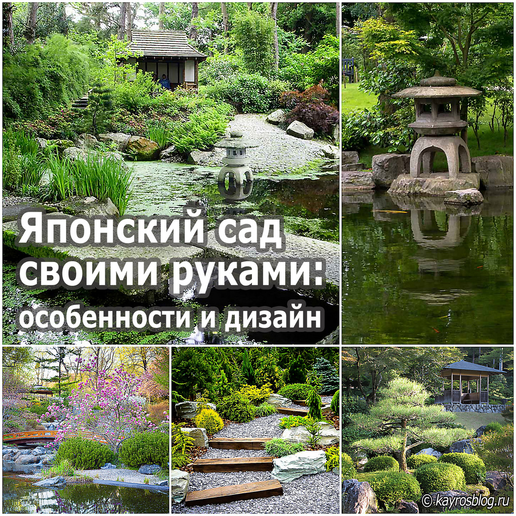 Японский сад своими руками: особенности и дизайн