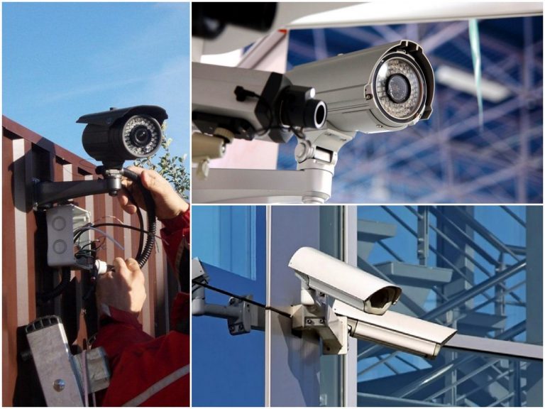 Монтаж систем видеонаблюдения для дома и офиса