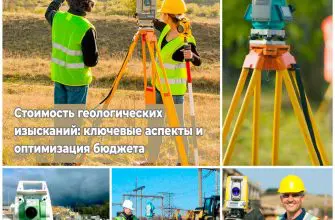 Стоимость геологических изысканий ключевые аспекты и оптимизация бюджета