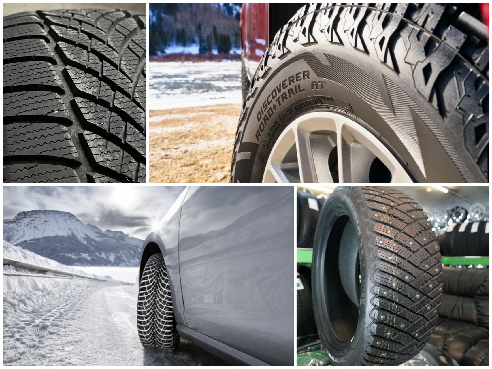 Зимние шины Goodyear Технологии для безопасности на снегу и льд