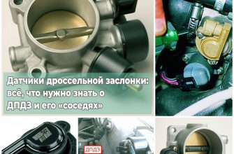 Датчики дроссельной заслонки всё, что нужно знать о ДПДЗ