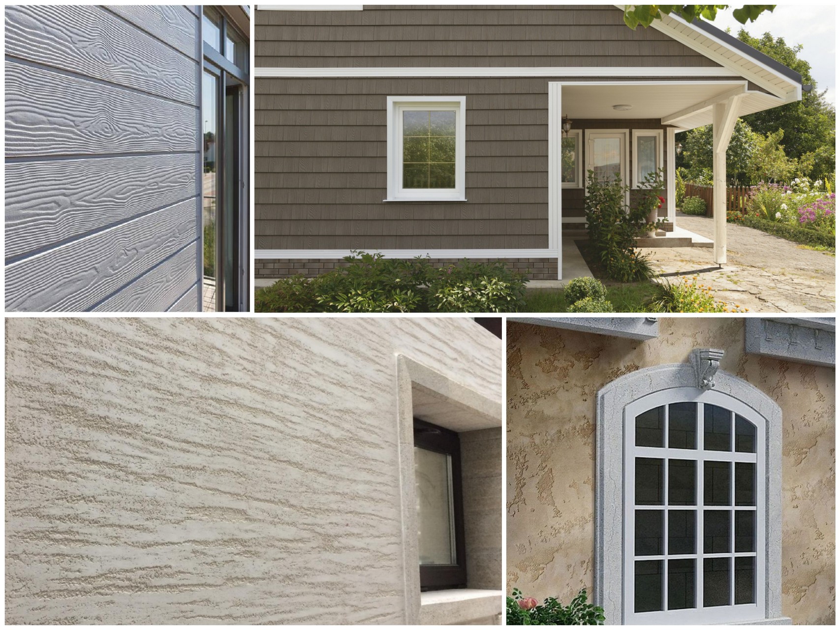 фасадные материалы